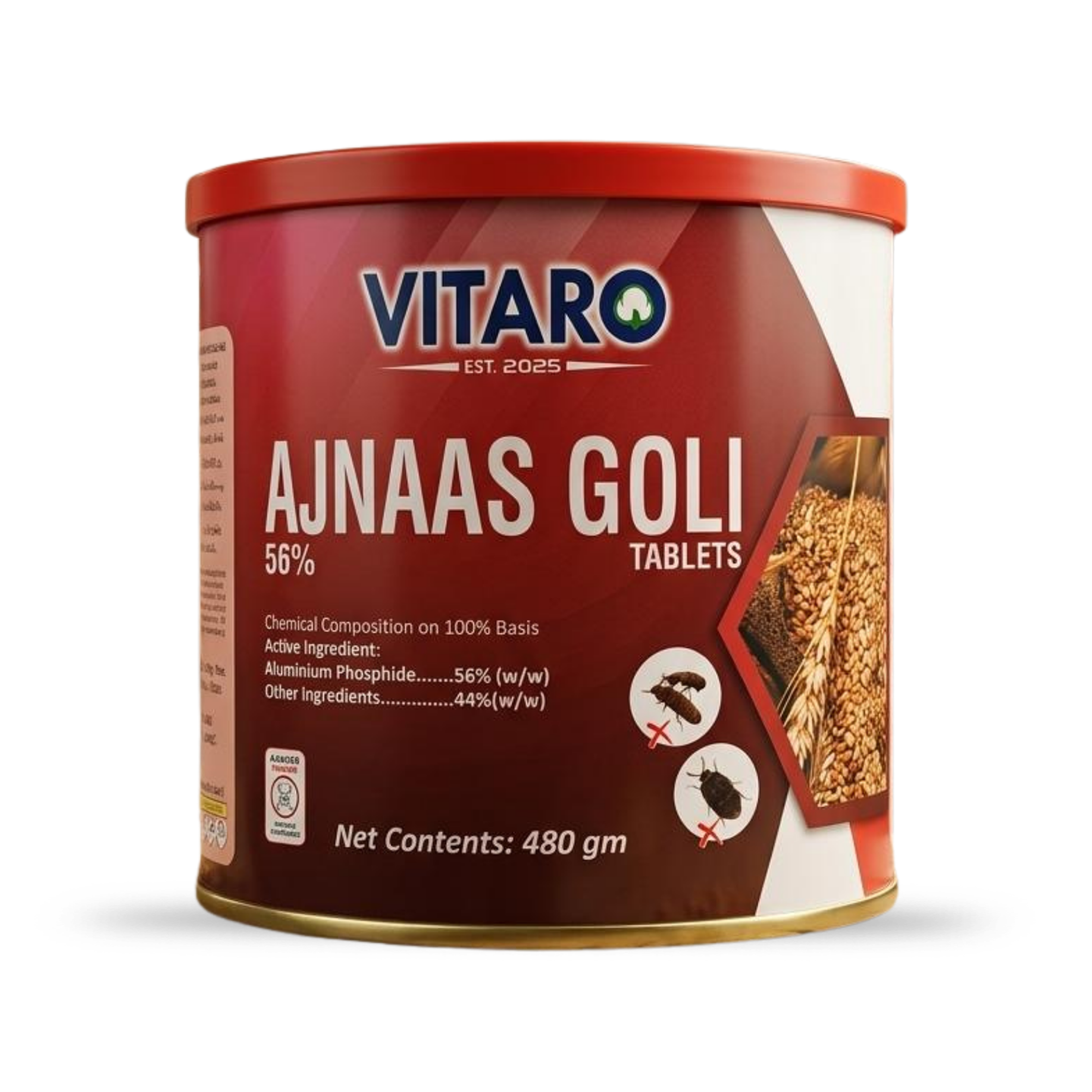 Ajnaas Goli 56% Tablets – 40 Tube Box | VITARO