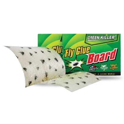 Green Killer Fly Glue Board – 2 Pieces (300mm) | Green Killer